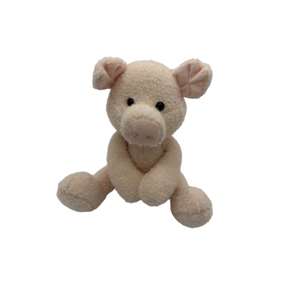 Apricot Lamb‎ Pink Pig Plush 11" Stuffed Animal Toy Soft Huggable